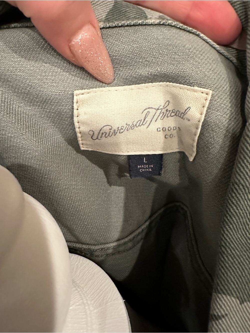 Universal Thread Green Utility Jacket - Picture 6 of 6